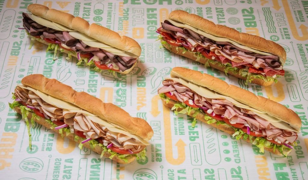 A 6-Inch Sub Sandwich
